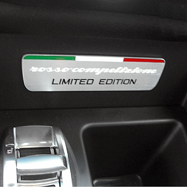 Alfa Romeo Genuine Giulietta QV Rosso Competizione Limited Edition Badge