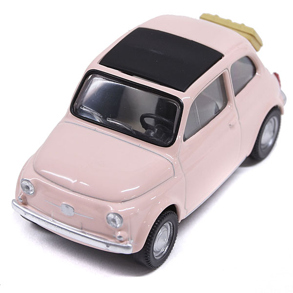 1/43 FIAT 500F Miniture Model (Pink) -1965-