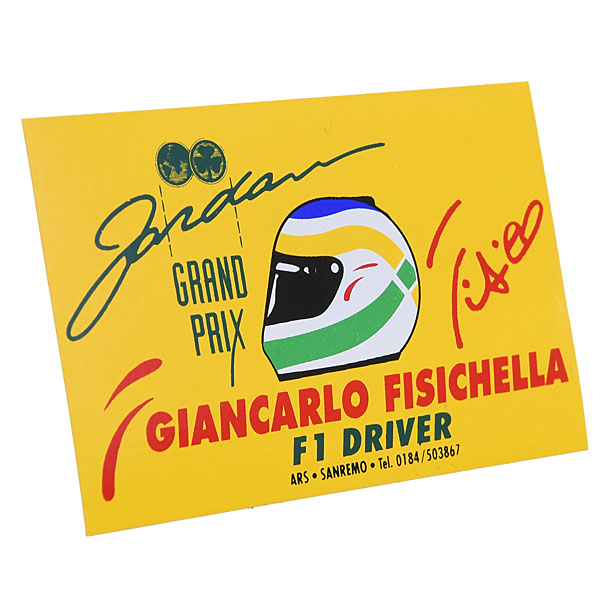 GIANCARLO FISICHELLA JORDAN Sticker