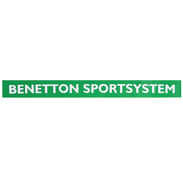 BENETTON SPORTSYSTEM Helmet Visor Sticker