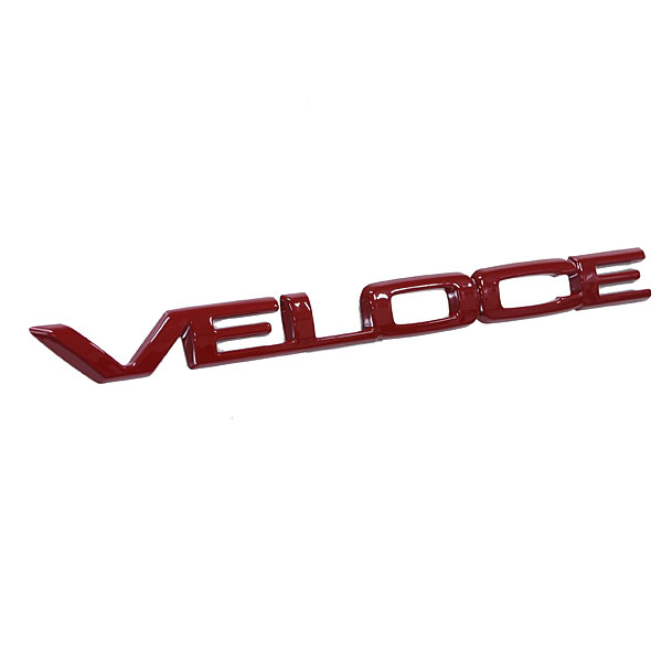 Alfa Romeo Genuine VELOCE Logo Emblem (RED)