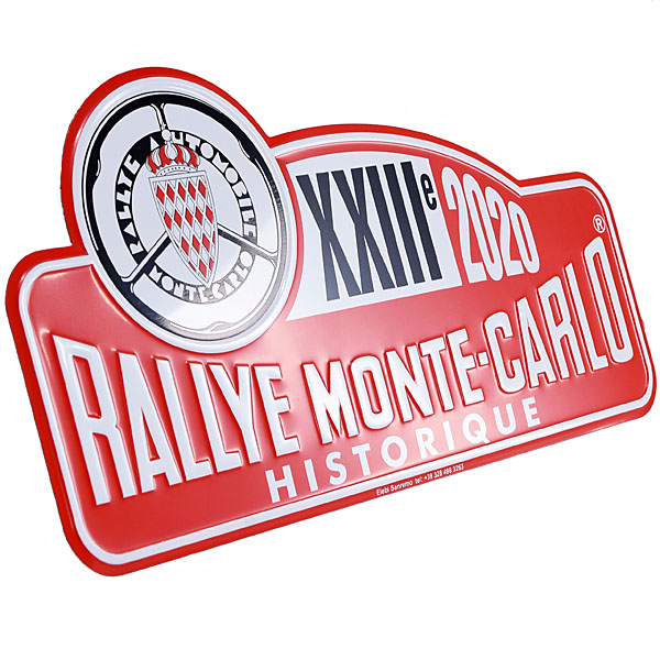 Rally Monte Carlo Historique2020 Official Metal Plate(Large)