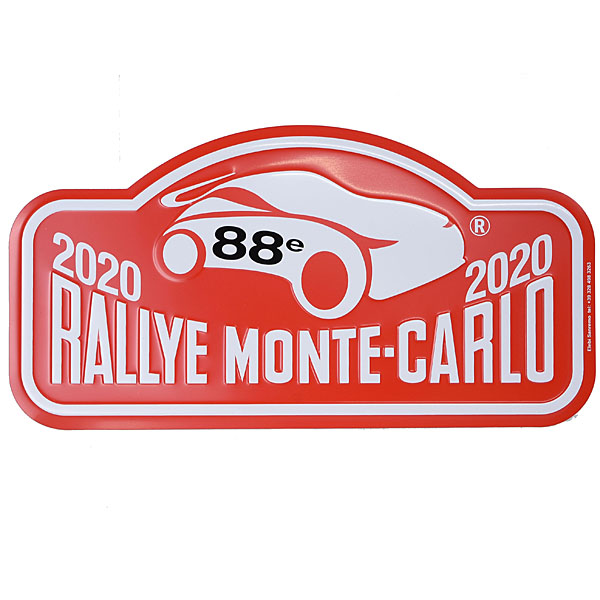Rally Monte Carlo 2020 Official Metal Plate(Large)