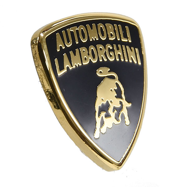 Lamborghini Emblem Pin Badge (Gold/Large)