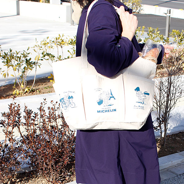 MICHELIN Official Pocket Tote Bag-Paris-