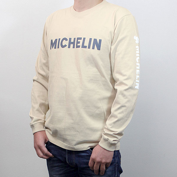 MICHELIN LS T-Shirts (Logo/Sand beige)