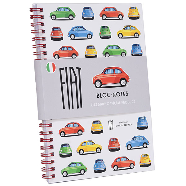 FIAT Nuova 500 Notebook (A5)<br><font size=-1 color=red>03/02到着</font>