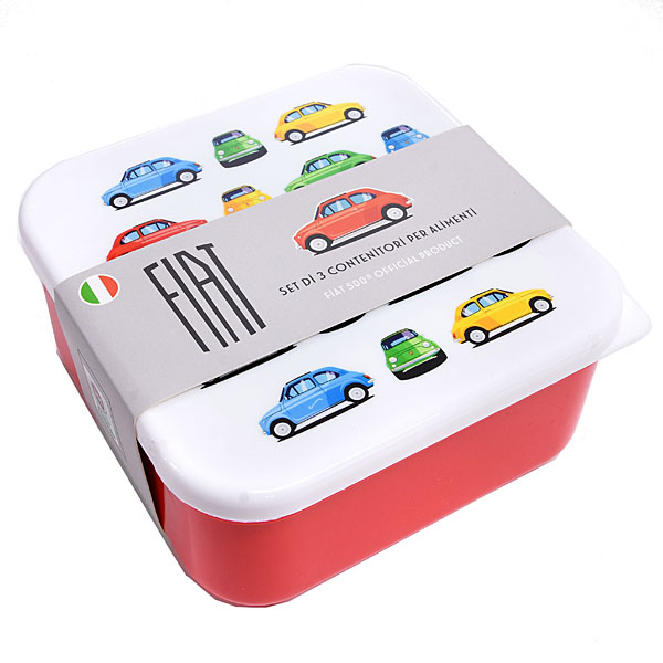 FIAT Nuova 500 Storage Container Lunch Box