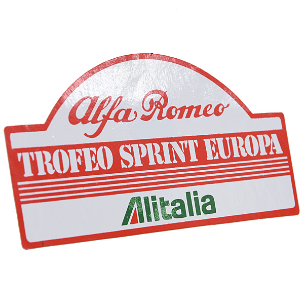 Alfa Romeo Torofeo Sprint Europa Sticker