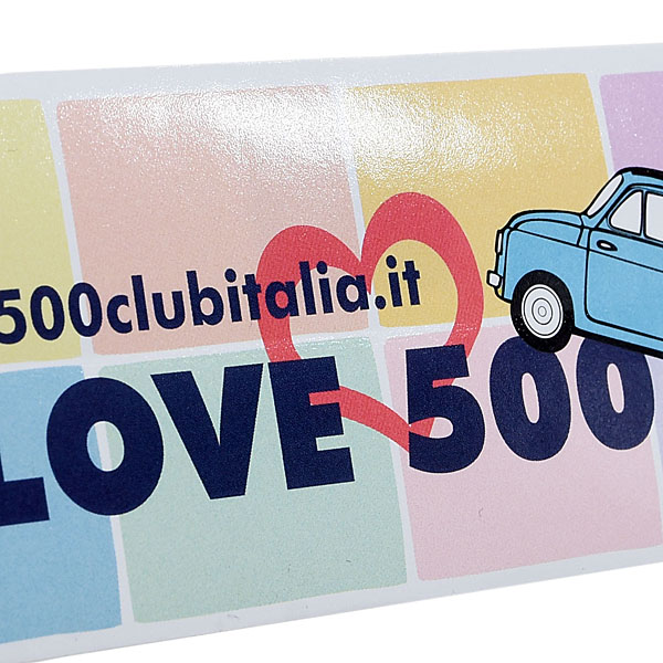 FIAT 500 CLUB ITALIA "I LOVE500"ƥå