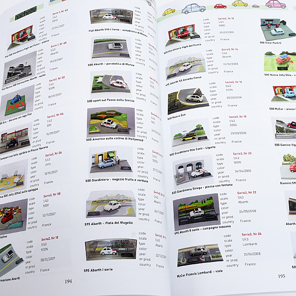 FIAT 500 All the Miniature Model Book