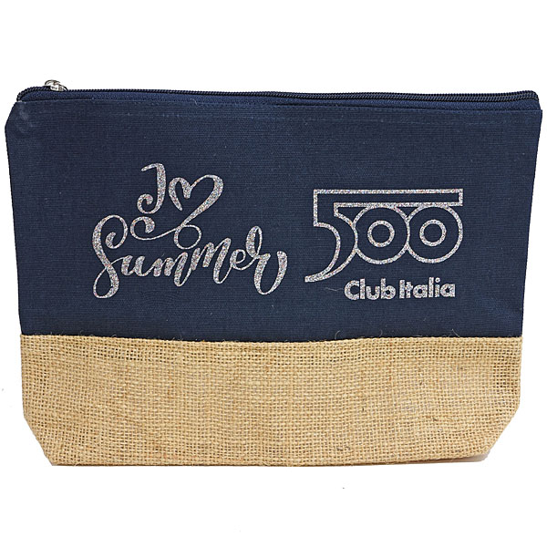 FIAT 500 CLUB ITALIA Official Hemp Pouch