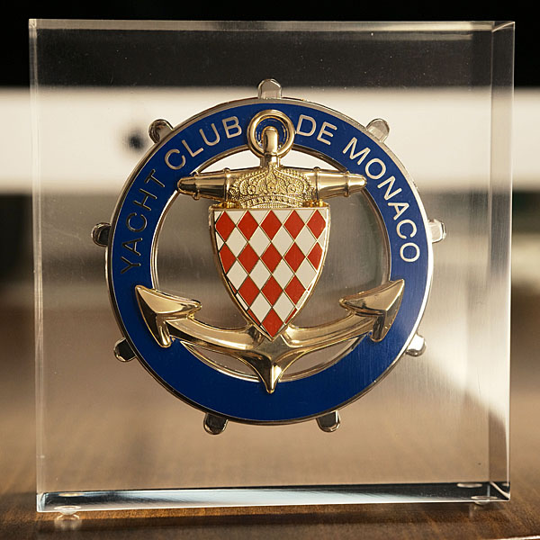 Yacht Club de Monaco Official Emblem Plexiglas Object