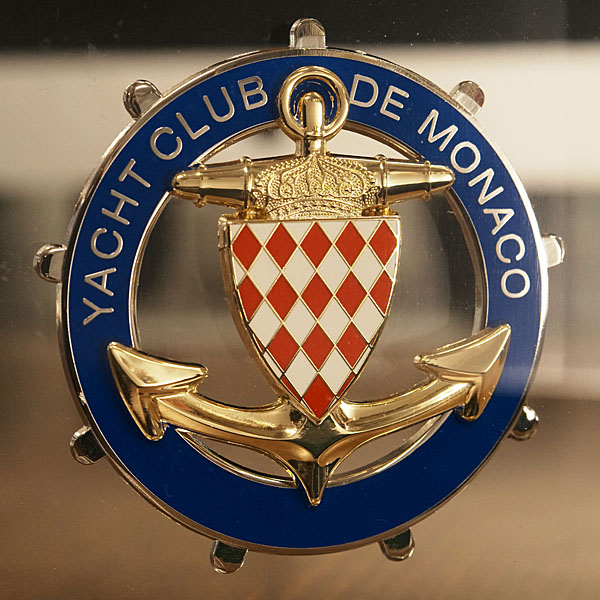 Yacht Club de Monaco Official Emblem Plexiglas Object