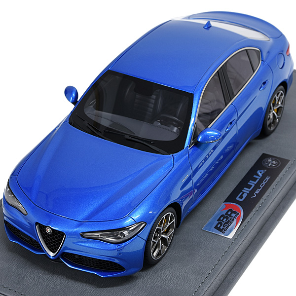 1/18 Alfa Romeo Giulia Veloce Miniature Model (Blue Misano) by BBR