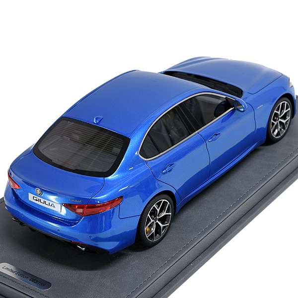 1/18 Alfa Romeo Giulia Veloce Miniature Model (Blue Misano) by BBR