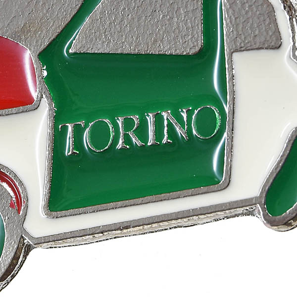 FIAT Nuova500 Torino Magnet(TriColore)
