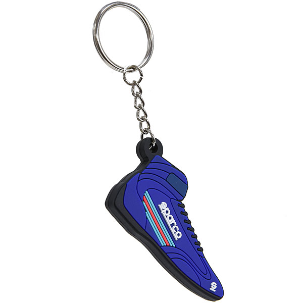 MARTINI RACING Official Rubber Keyring (Shoe) by Sparco