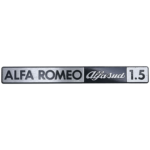 Alfa Romeo Genuine Alfasud Logo Plate1.5