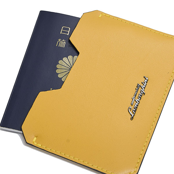Lamborghini Genuine Leather Passport Case