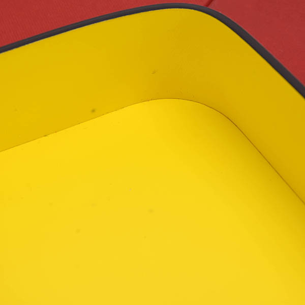 Ferrari Official Leather Tray(Yellow)