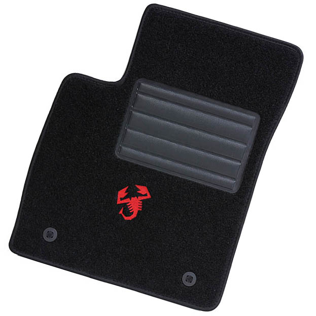 ABARTH 500/595 Floor Mats(Scorpione for LHD)<br><font size=-1 color=red>04/24到着</font>