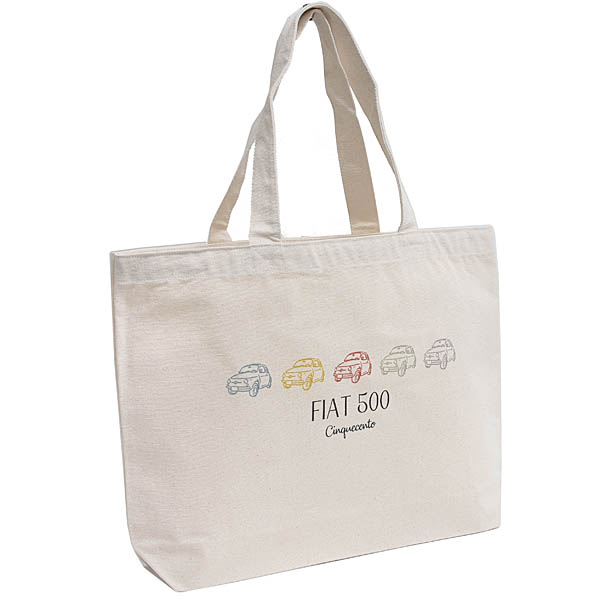 FIAT Official 500 Multicolor Tote Bag