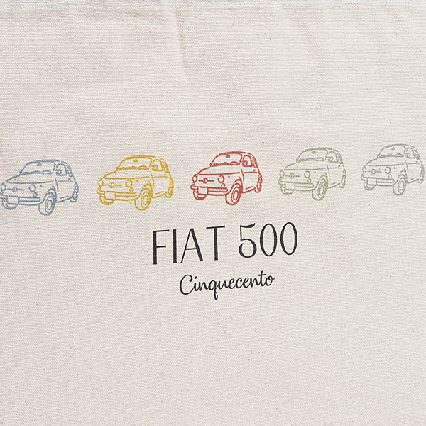 FIAT Official 500 Multicolor Tote Bag