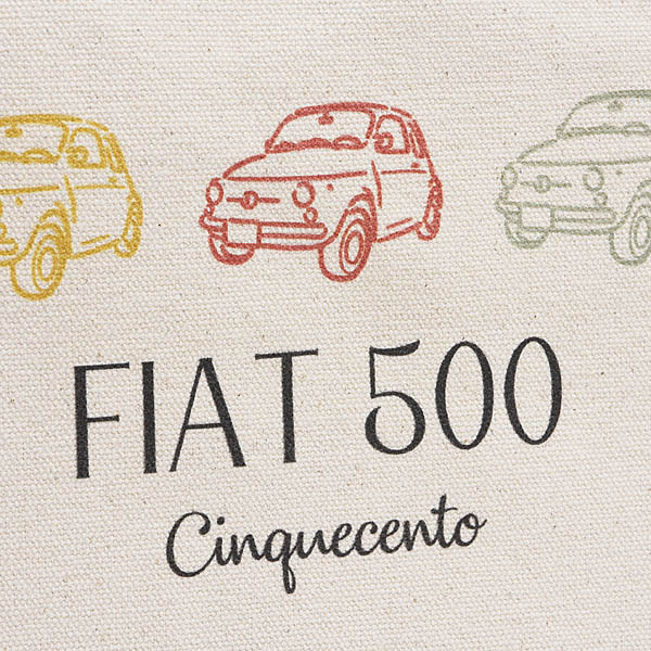 FIAT Official 500 Multicolor Tote Bag