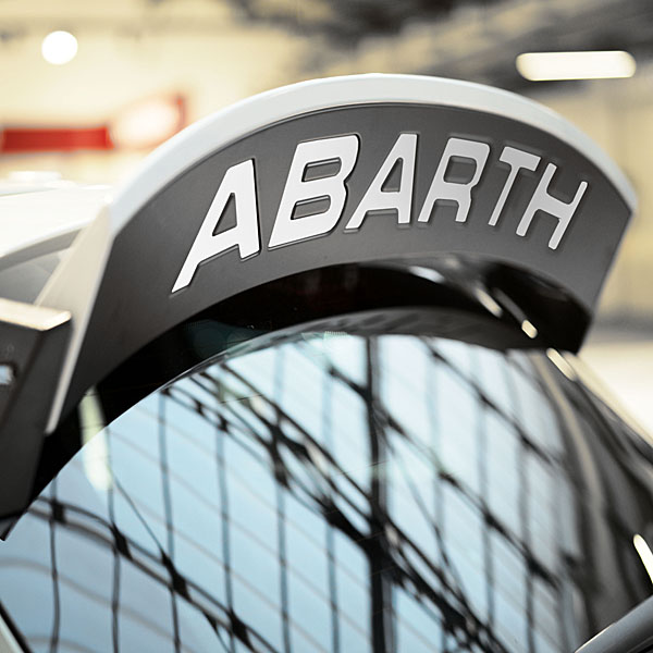 ABARTH695 Rear wing Logo Decal