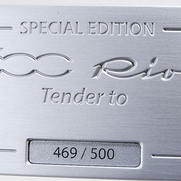 FIAT Genuine 500 Riva Limited Edition Interior Plate