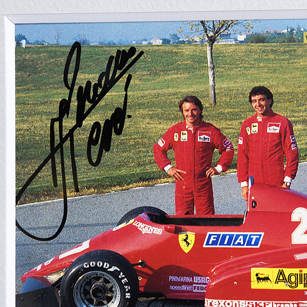 Rene Arnoux Signed Drivers Card