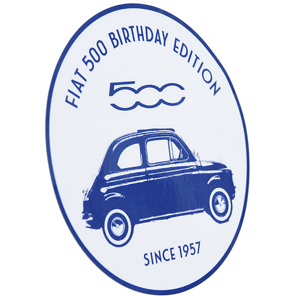 FIAT 500 BIRTHDAY Edition Sticker for Rear Gate