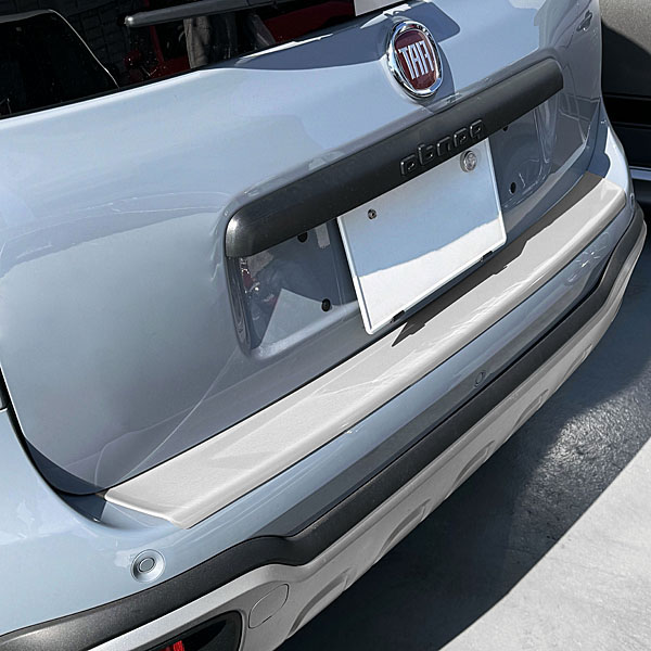 FIAT PANDA CROSSRear Bumper Protector (Silver)