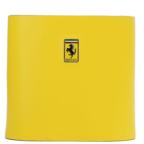 Ferrari Leather Pen Stand(Yellow)