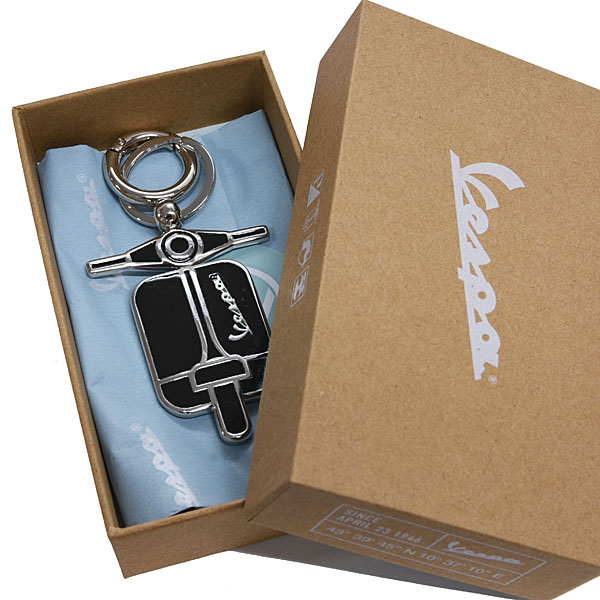 Vespa Official DEC Metal Keyring