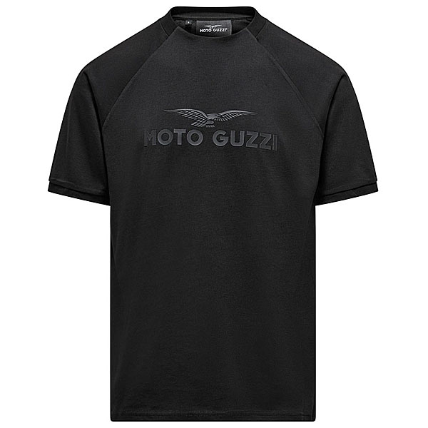 MOTO GUZZI Official ESSENTIAL T-shirt (Black)