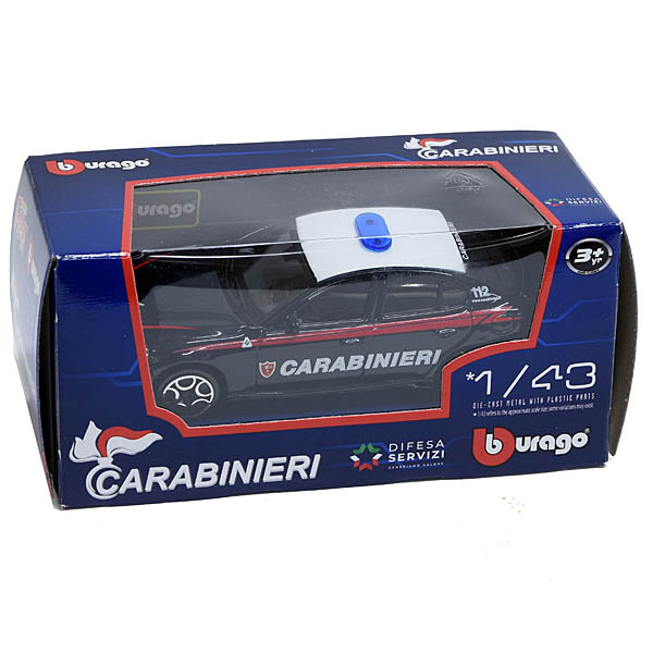 1/43 Alfa Romeo GIULIA Carabinieri miniature model