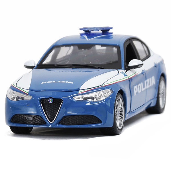 1/24 scale Alfa Romeo GIULIA Polizia diecast model assembly kit