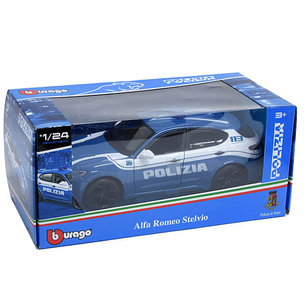 1/24 scale Alfa Romeo Stelvio POLIZIA miniature model