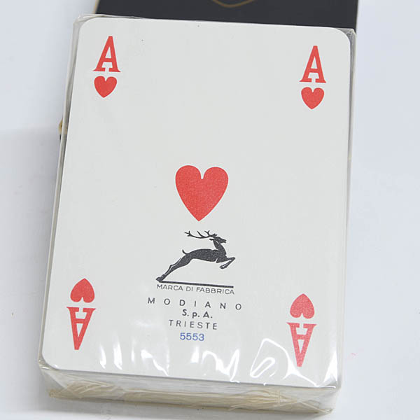 MASERATI Official Playing cards by Modiano