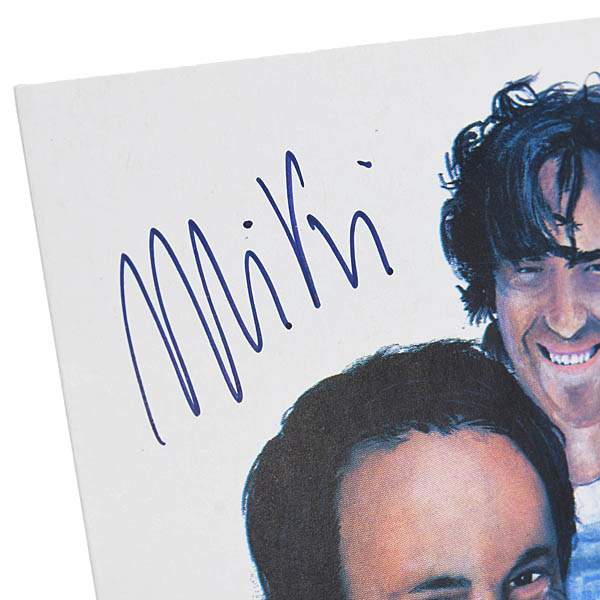 Miki BIASION Signed Post Card 2