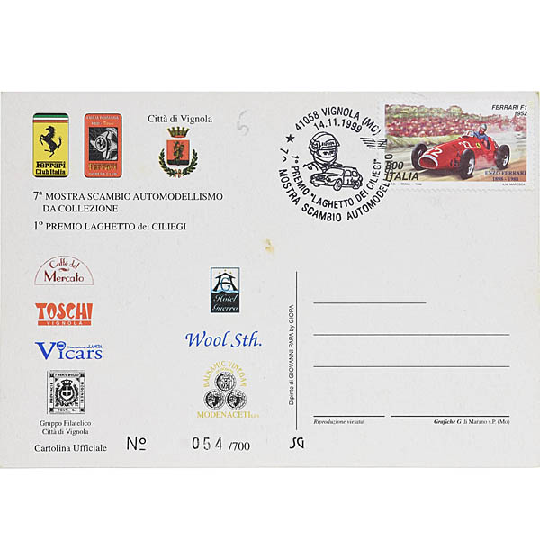 Miki BIASION Signed Post Card 2