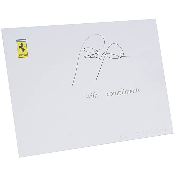 Ferrari with compliments Ben Jhonsonꥫ