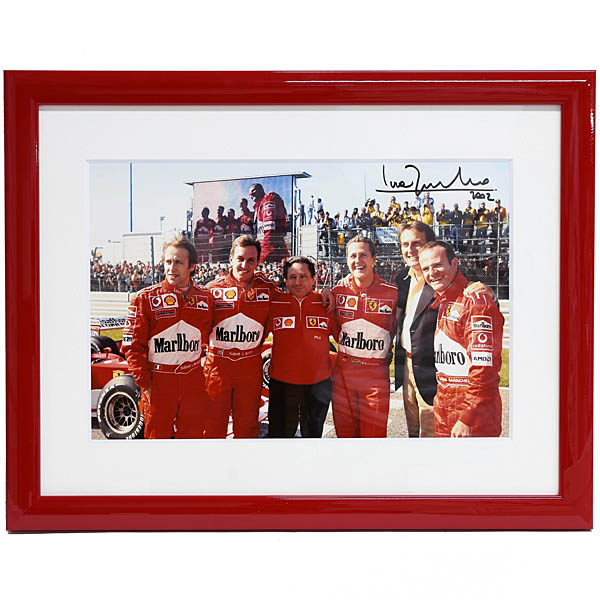 Scuderia Ferrari autographed photo of Luca Montezemolo