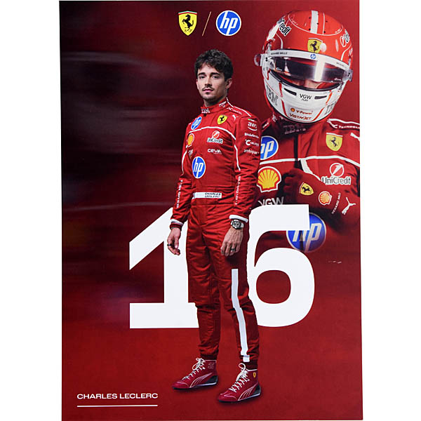 Scuderia Ferrari SF-25 Press Leaflet & Drivers Card Set