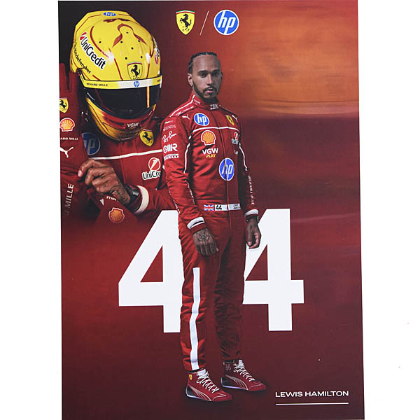 Scuderia Ferrari SF-25 Press Leaflet & Drivers Card Set