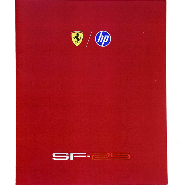 Scuderia Ferrari SF-25 Press Leaflet & Drivers Card Set