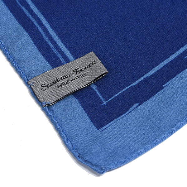 Ferrari genuine Scuded Drawing Silk Scarf