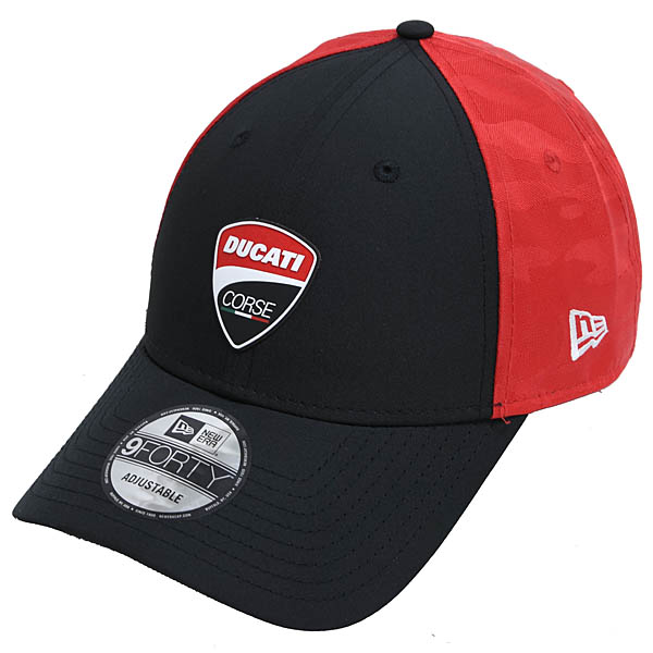 DUCATIオフィシャルバイカラーベースボールキャップ by NEW ERA 9FORTY